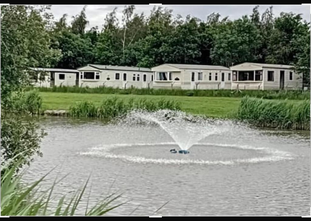 Aed väljaspool majutusasutust The Blue Caravan