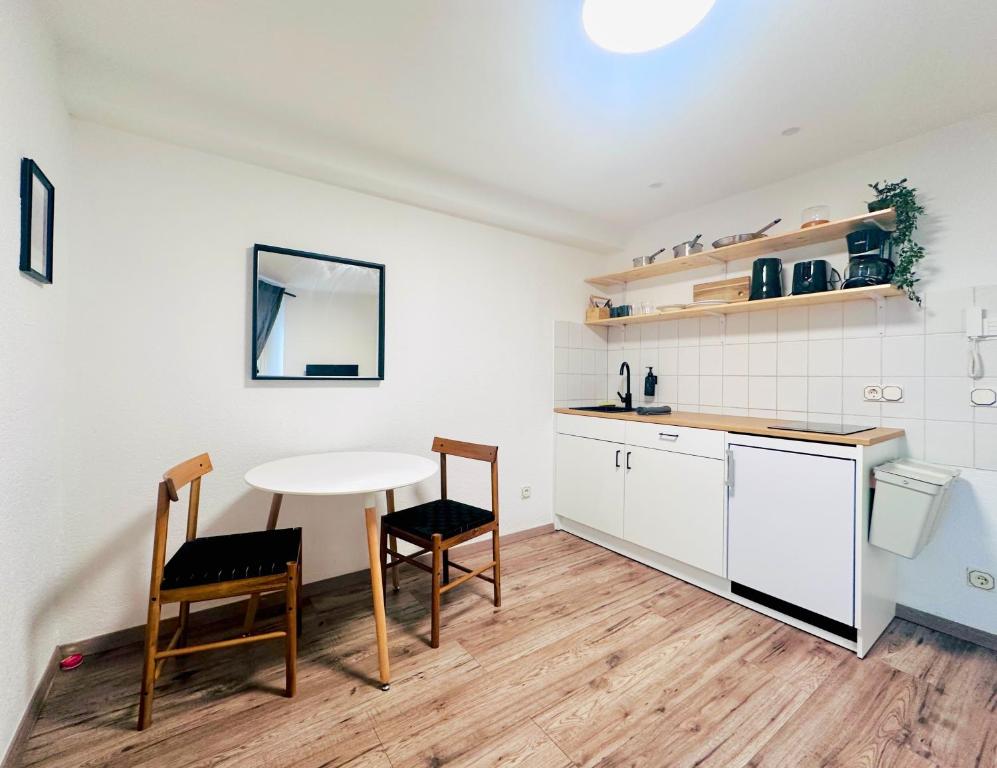 Saale, Marktplatz Zentrum, Apartmenthaus am Dom von Plant Room - Double Room - Disability Access