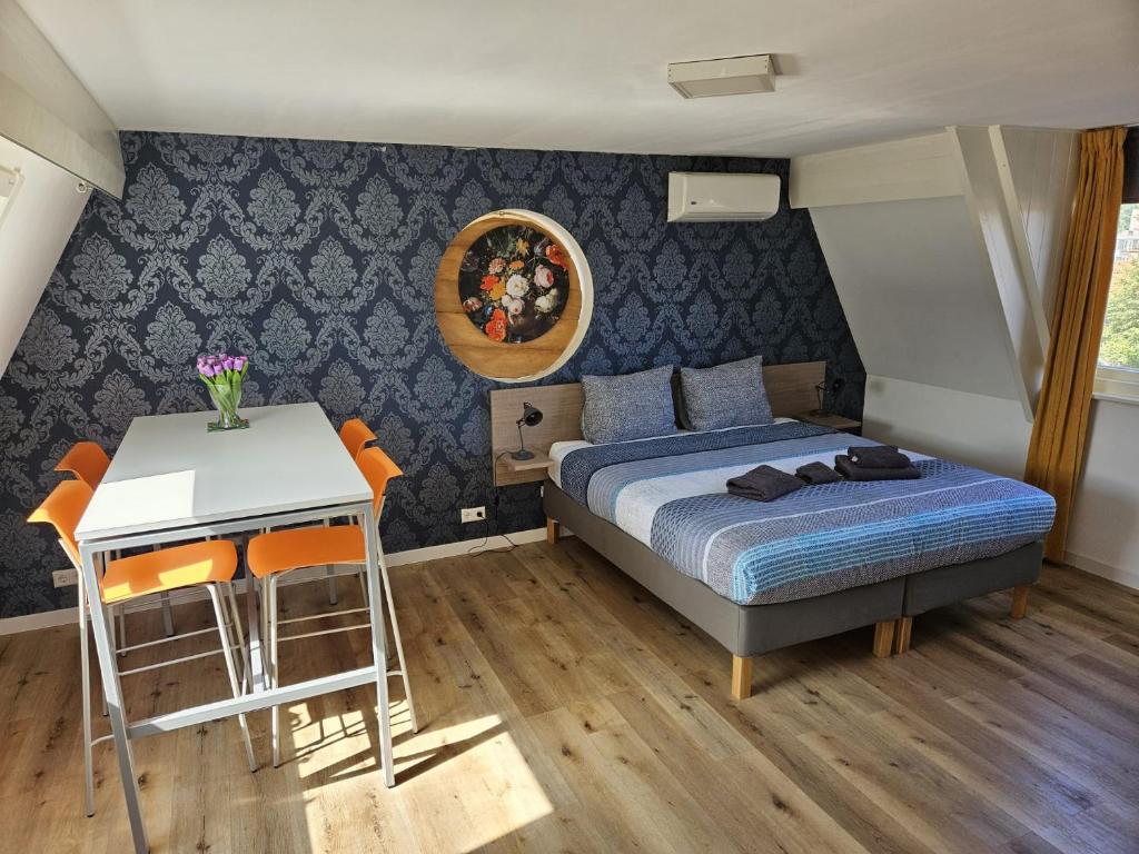 Voodi või voodid majutusasutuse Bommelsteijn Lodge toas