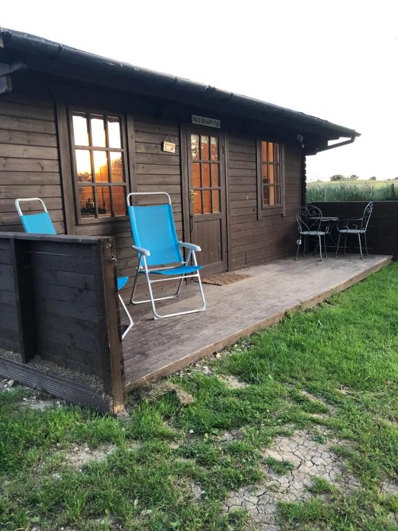 Κήπος έξω από το Cabin on the lake