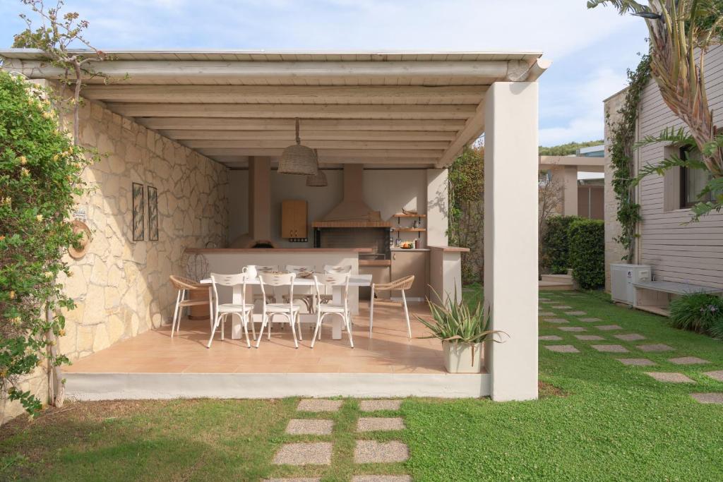Vonkajšia záhrada v ubytovaní Miraida Exclusive Residence