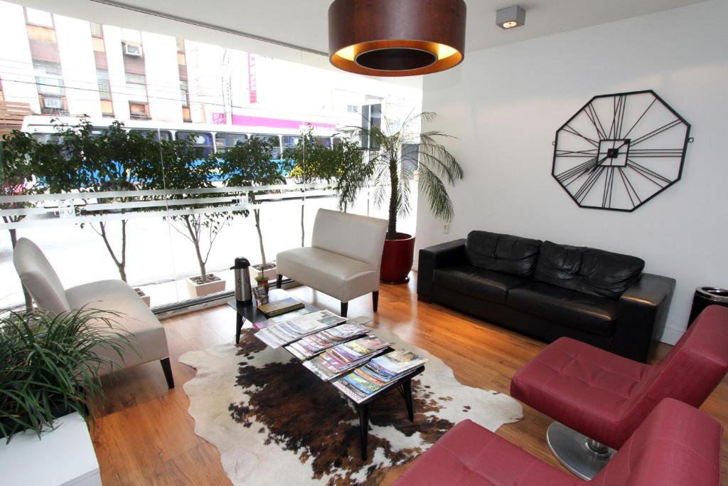 Posezení v ubytování Hotel Curi Executive