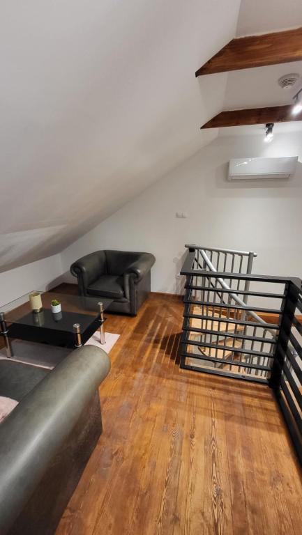 Posezení v ubytování Apartmány pod Prašivou