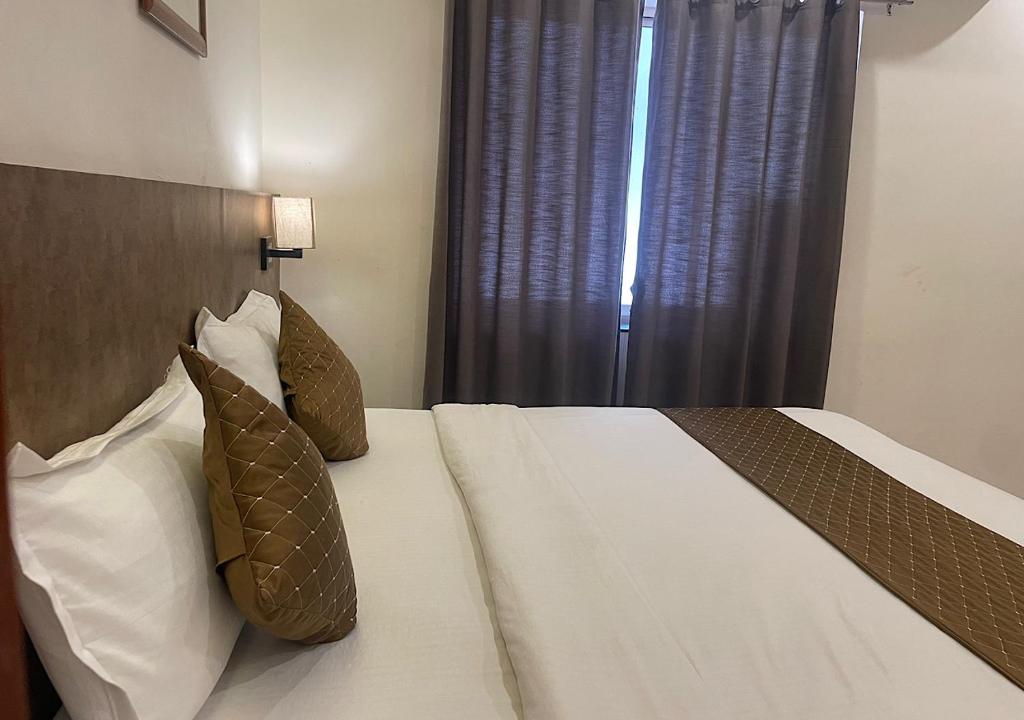 Postel nebo postele na pokoji v ubytování Baga Vista
