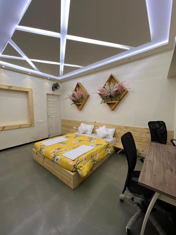 Postel nebo postele na pokoji v ubytování Vip Guest House