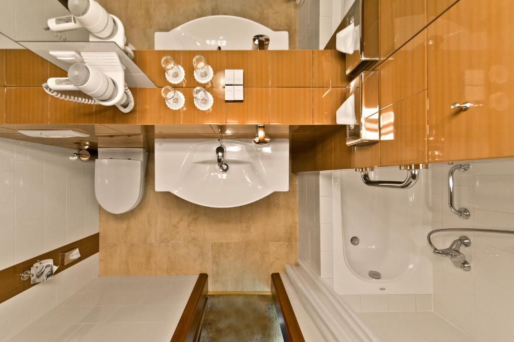 Koupelna v ubytování Best Western Vilnius
