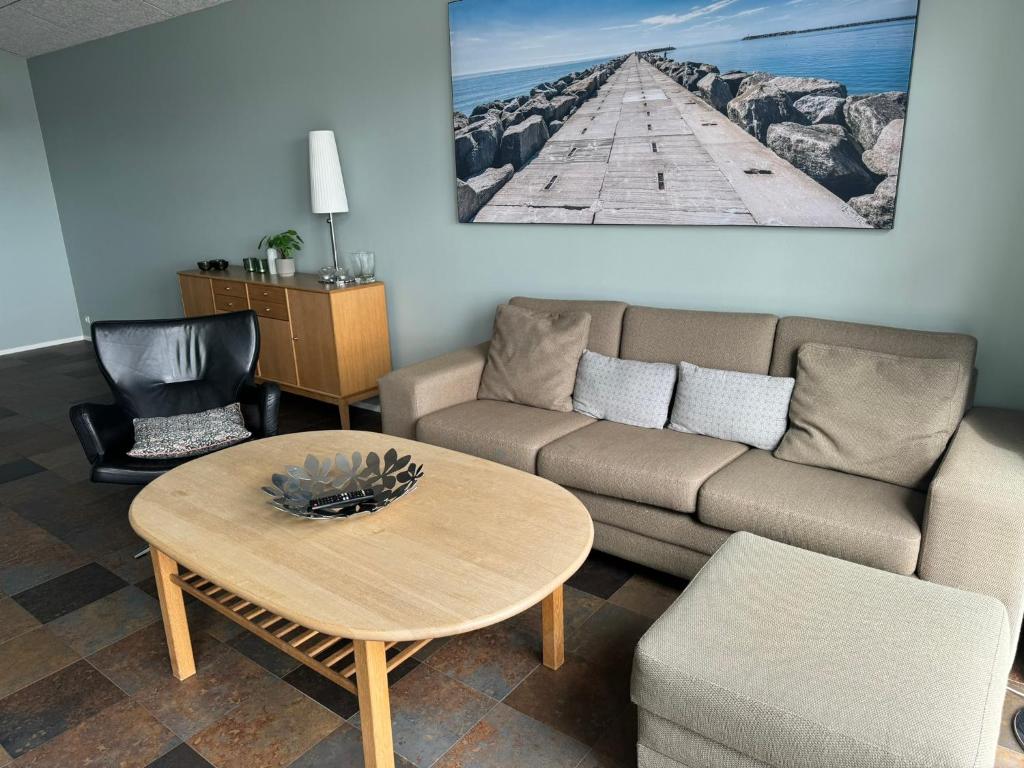 Posezení v ubytování Hvide Sande Hotel
