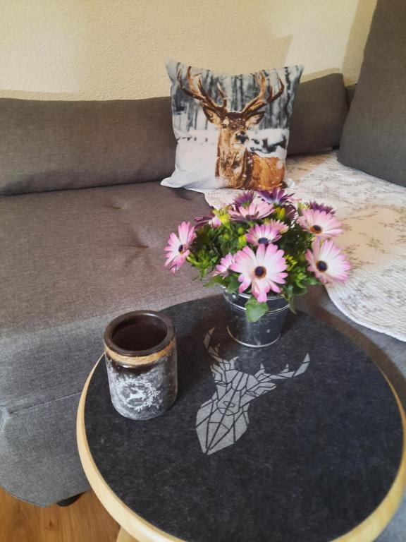 Posezení v ubytování Ferienwohnung Sarah
