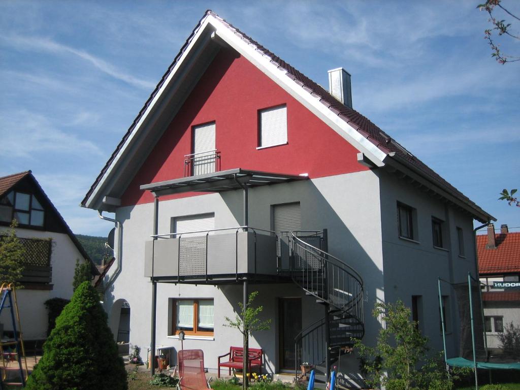 Budova, kde se apartmán nachází