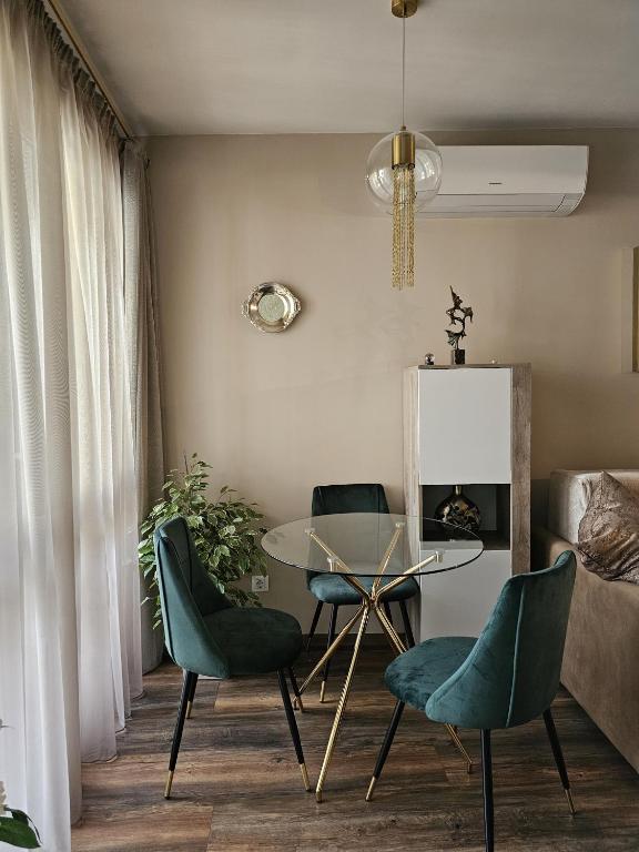 Posezení v ubytování Bright Inn - Holiday & Business Apartment