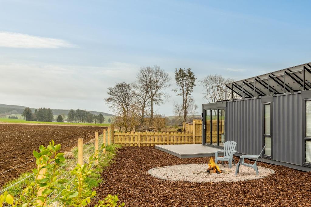Zahrada ubytování The Off Grid Cabin