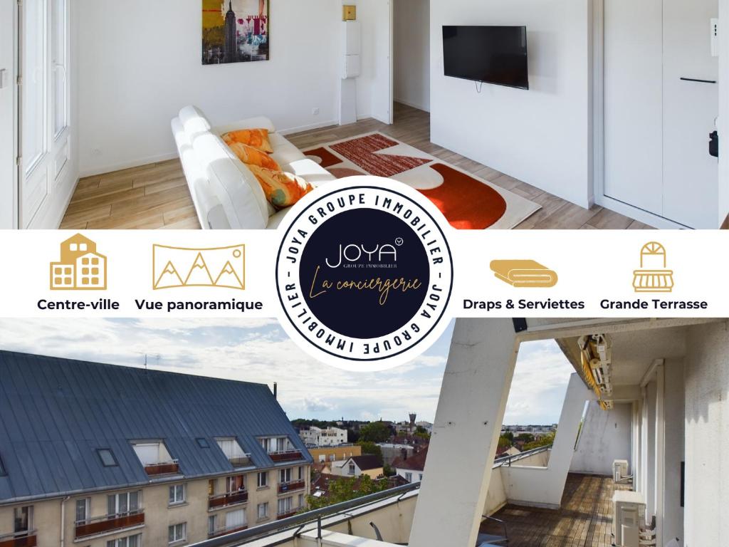 Photo de la galerie de l'établissement Le Panorama Premium - Superbe vue, à Troyes