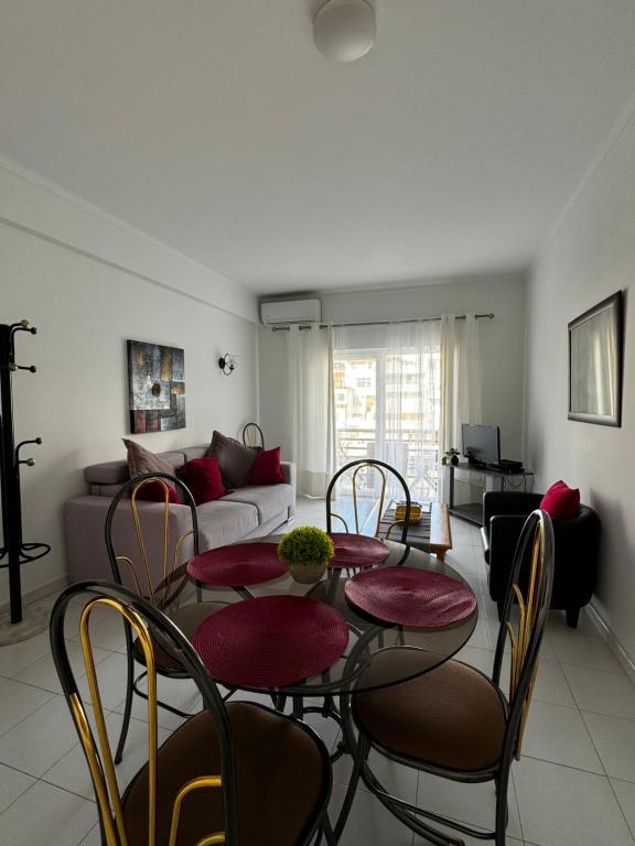 Posezení v ubytování Cerro Apartment