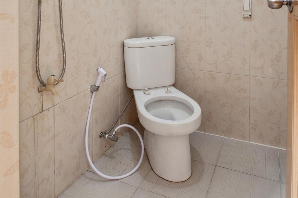 Koupelna v ubytování Wisma Rumka