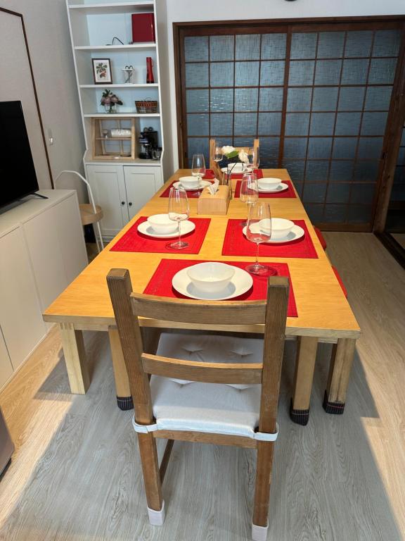 Kuchyň nebo kuchyňský kout v ubytování GuestHouse" Ro "Umegato