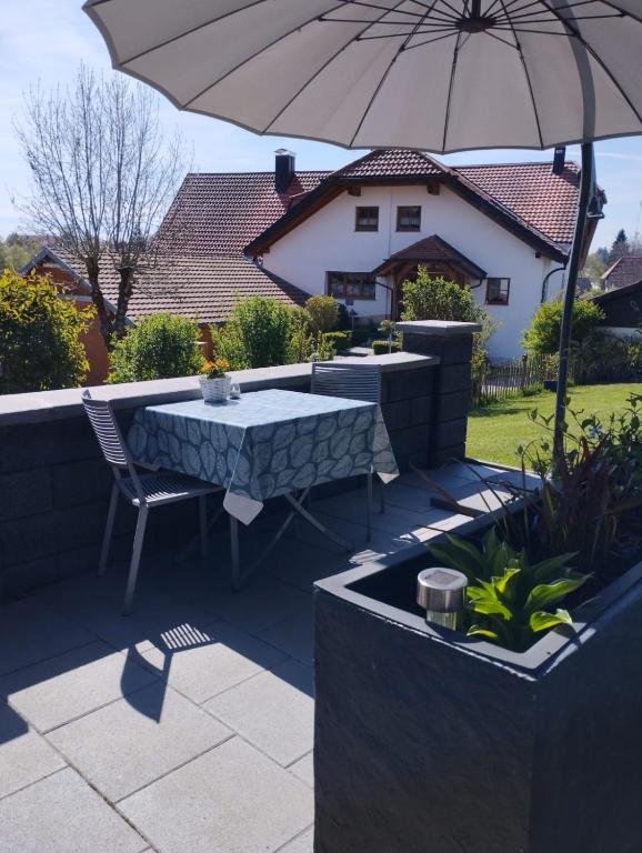 Zahrada ubytování Kim`s Cottage