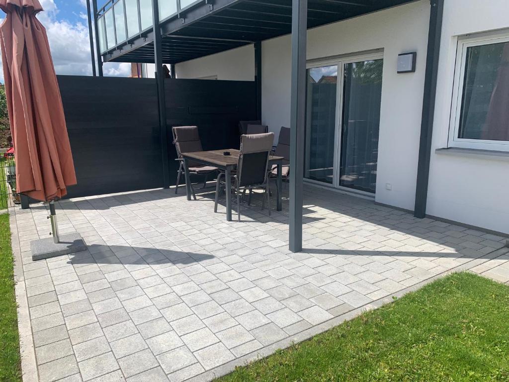 Patio nebo venkovní prostory v ubytování Ferienwohnung Little Dream