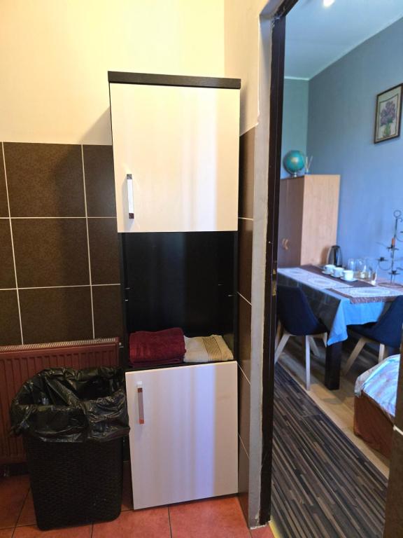 Kuchyňa alebo kuchynka v ubytovaní Hostel Apollo
