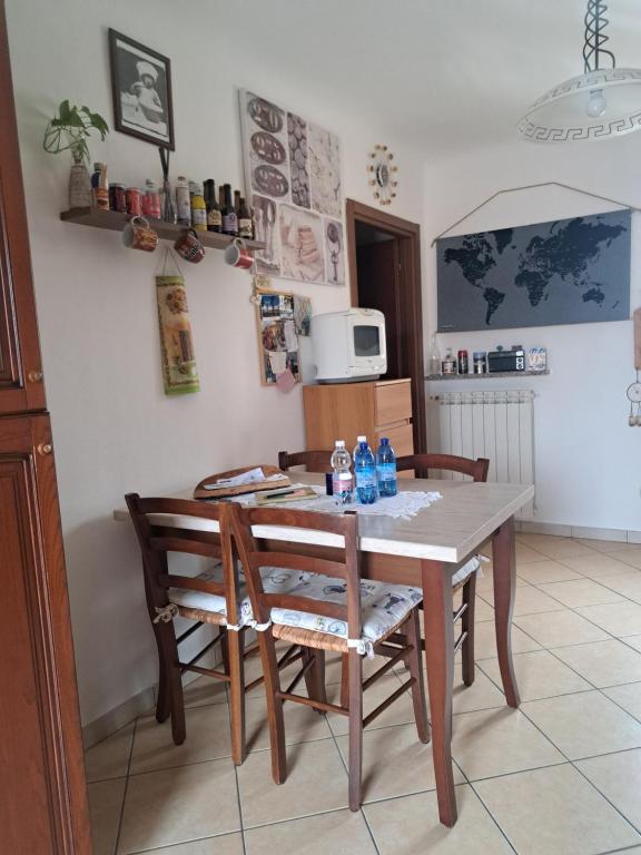 Kuchyň nebo kuchyňský kout v ubytování Casa Poldo