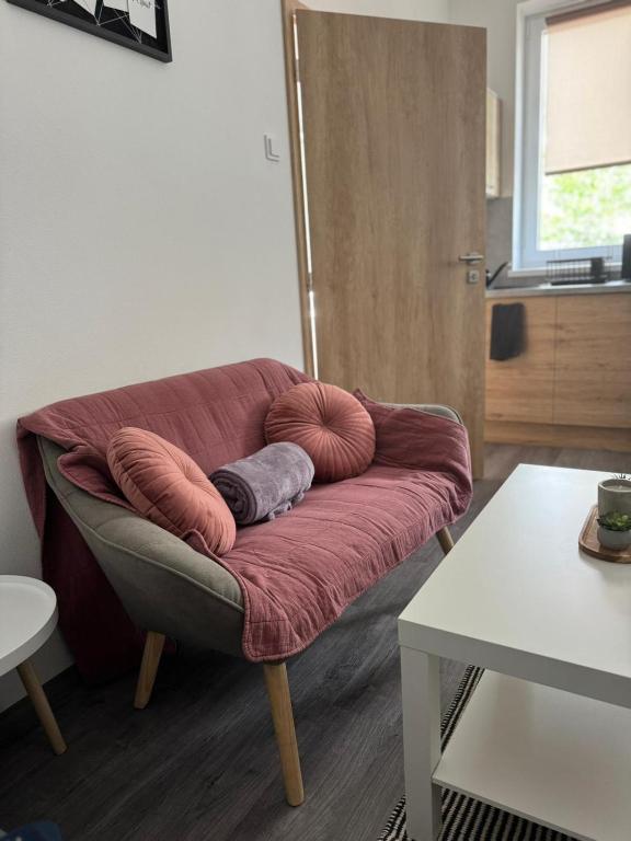 Posezení v ubytování Hobití apartmán - Sam