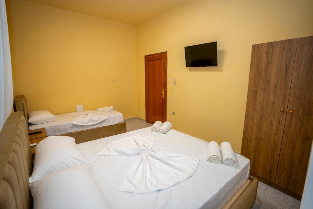 Katil atau katil-katil dalam bilik di Siesta Hostel - City Center