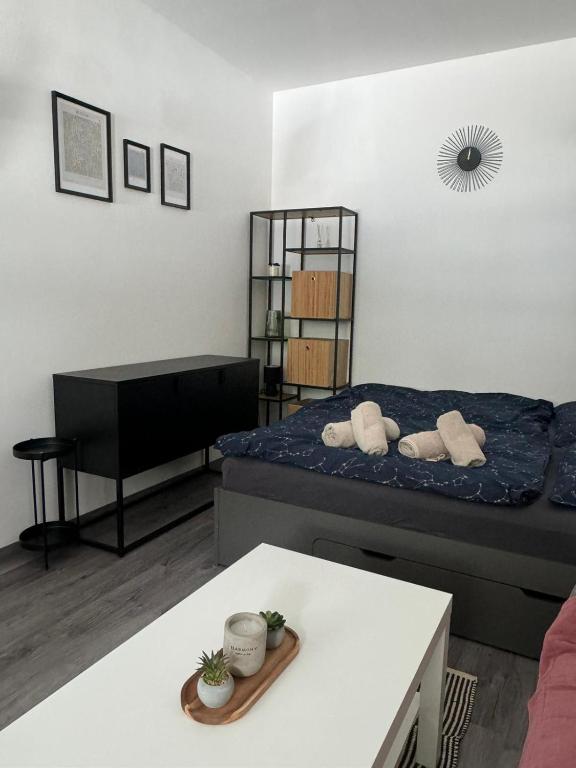 Posezení v ubytování Hobití apartmán - Sam