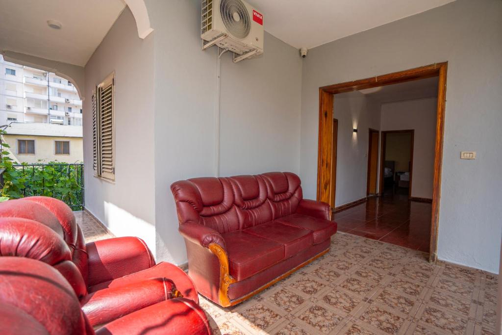 Ruang duduk di Siesta Hostel - City Center