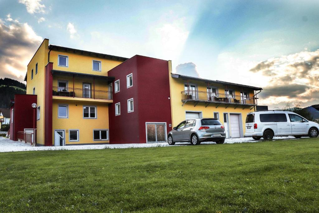 Budova, kde se penzion nachází