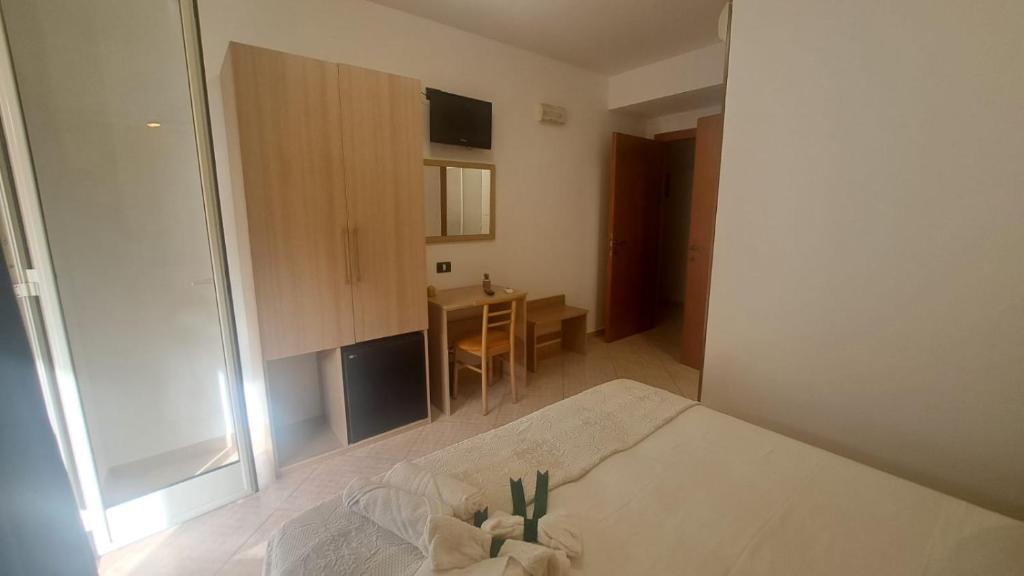 Postel nebo postele na pokoji v ubytování MariMare B&B