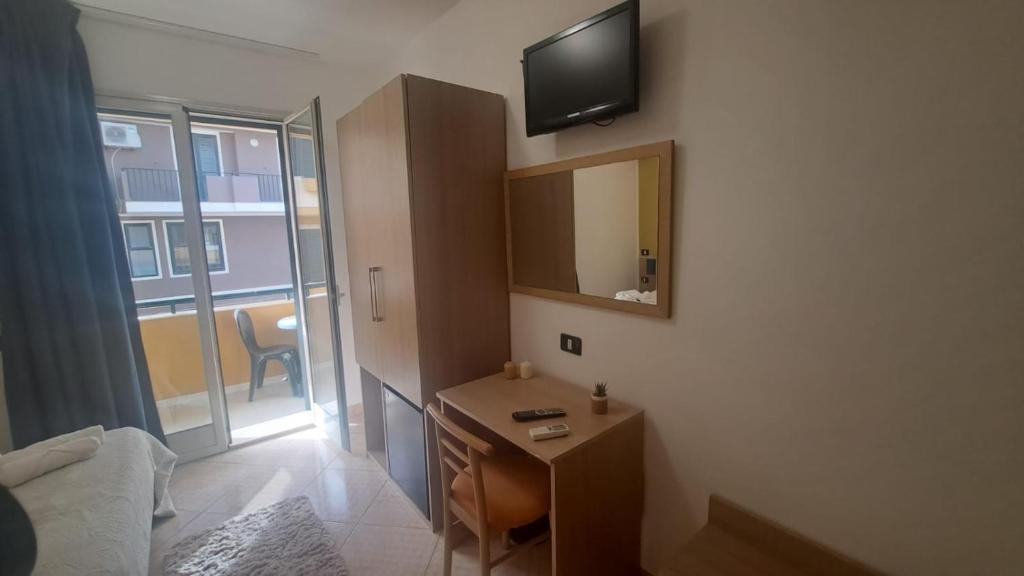 TV a/nebo společenská místnost v ubytování MariMare B&B