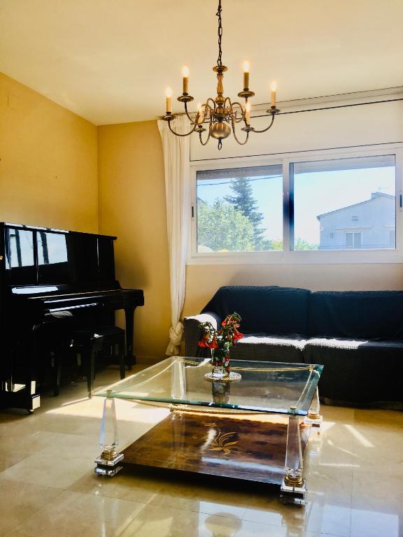 Posezení v ubytování Casa de Aurora
