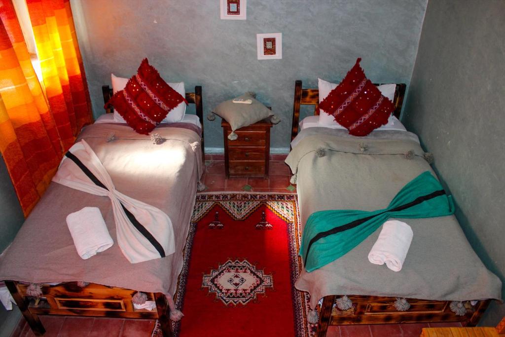 Riad Soleil du Monde - Chambre Lits Jumeaux