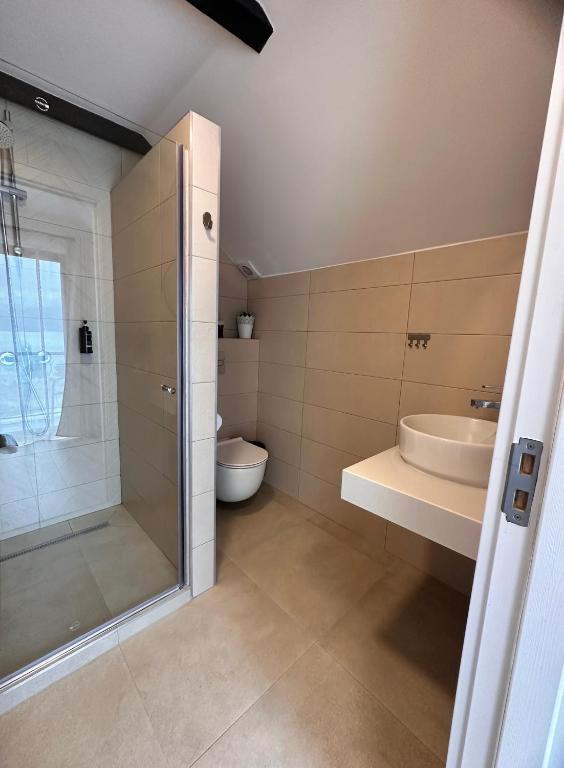 Vannituba majutusasutuses Casa Dani