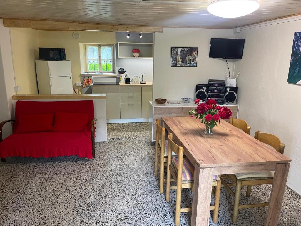 Kuchyňa alebo kuchynka v ubytovaní La Casa di Sissy