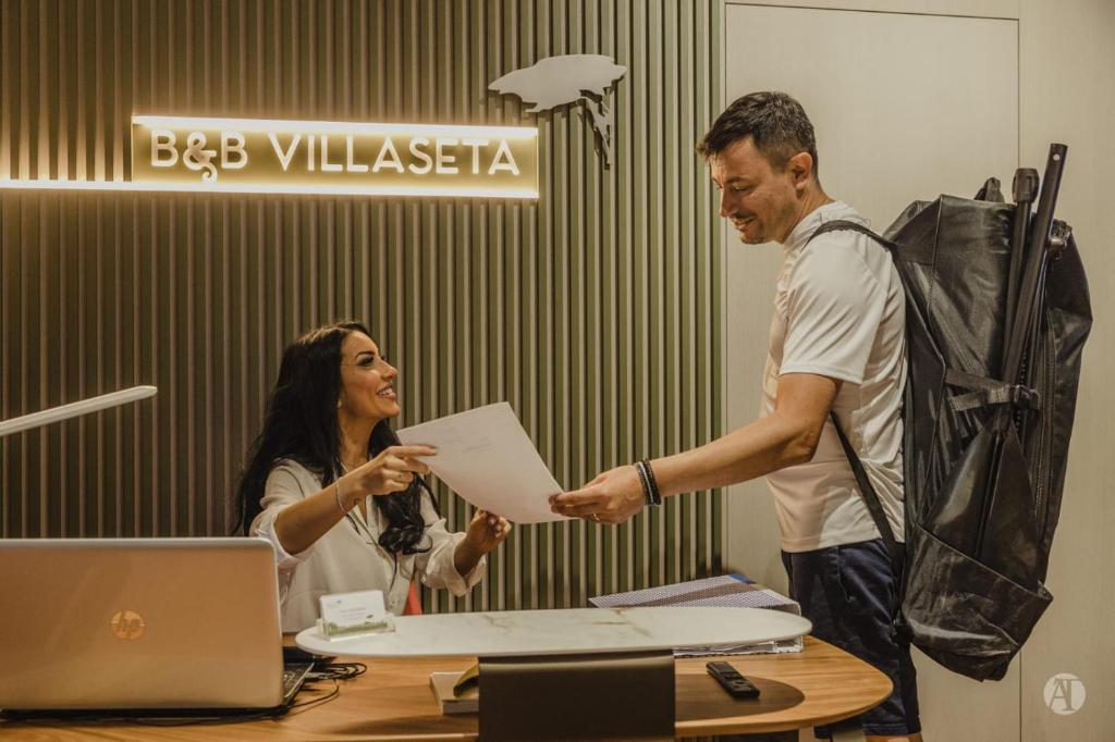 Hosté ubytování B&B Villa Seta