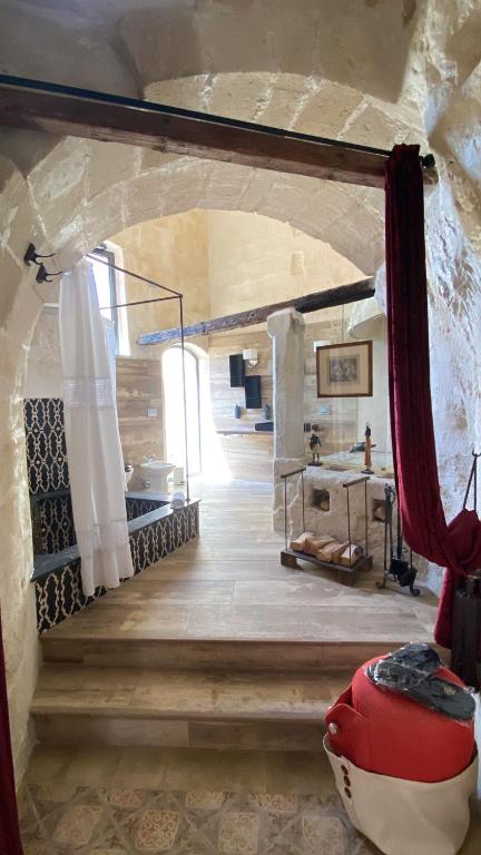 Posezení v ubytování Maison d'Ax