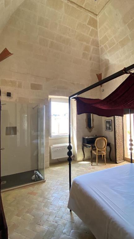 Postel nebo postele na pokoji v ubytování Maison d'Ax