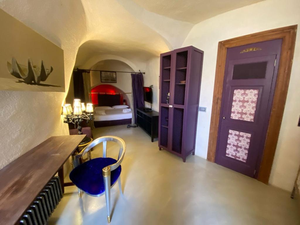 Postel nebo postele na pokoji v ubytování Maison d'Ax