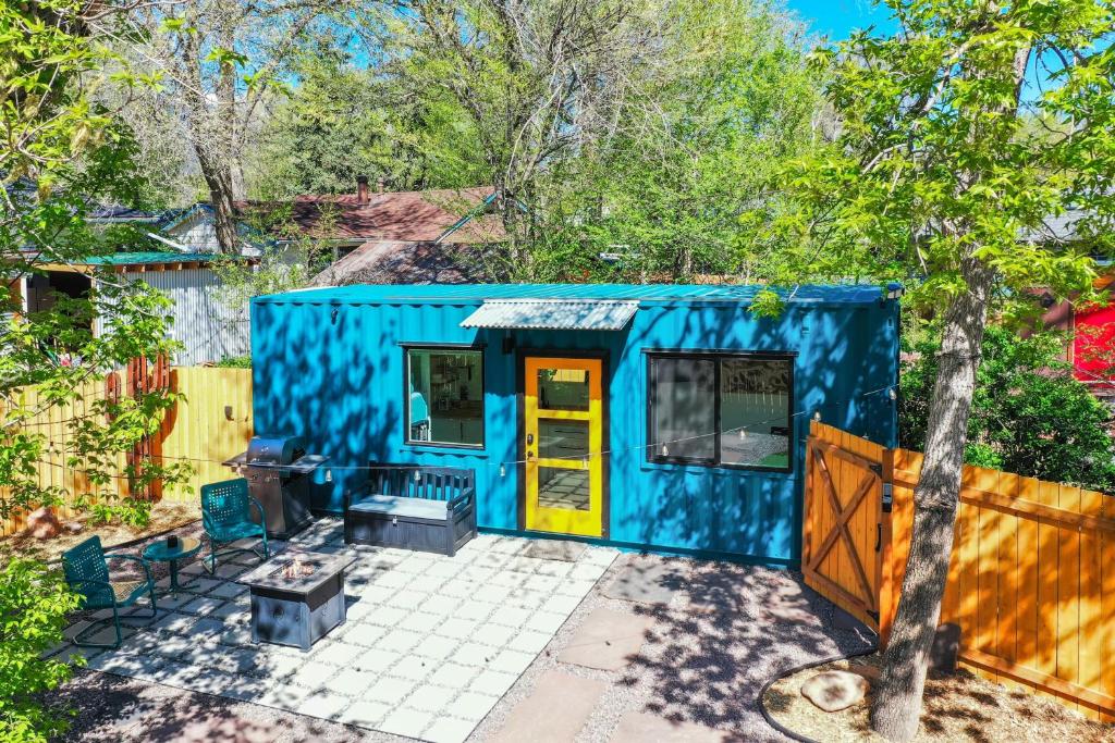 Zahrada ubytování Cargo Casita Shipping Container Tiny Home