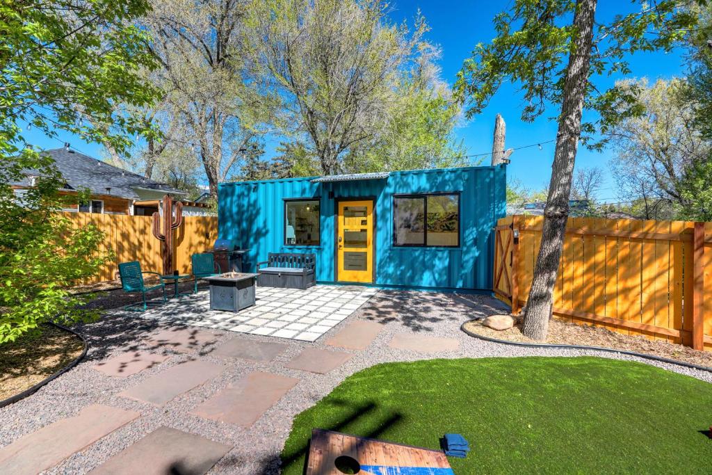 Zahrada ubytování Cargo Casita Shipping Container Tiny Home