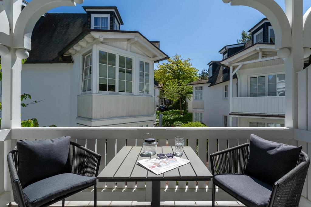 Ein Balkon oder eine Terrasse in der Unterkunft Villa Vesta in Top Lage