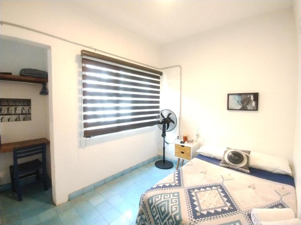 Postel nebo postele na pokoji v ubytování Hostel Hospedarte Chapultepec