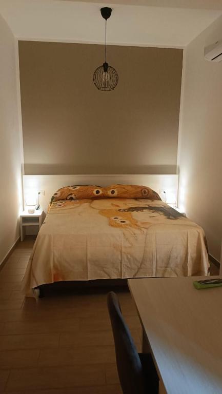 Postel nebo postele na pokoji v ubytování Mar Art Sapri