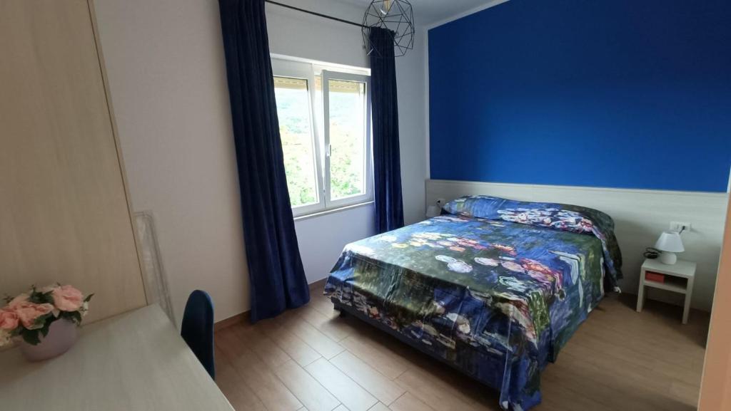 Postel nebo postele na pokoji v ubytování Mar Art Sapri