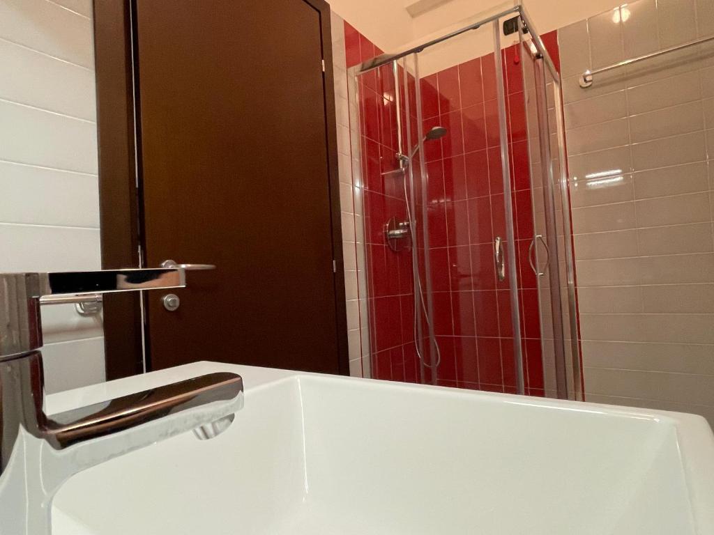 Koupelna v ubytování Maestrale Resort Hotel - Grosseto