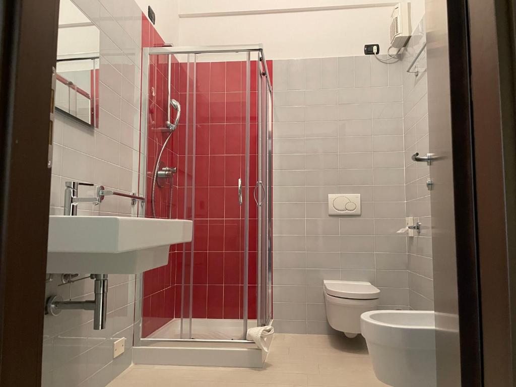 Koupelna v ubytování Maestrale Resort Hotel - Grosseto