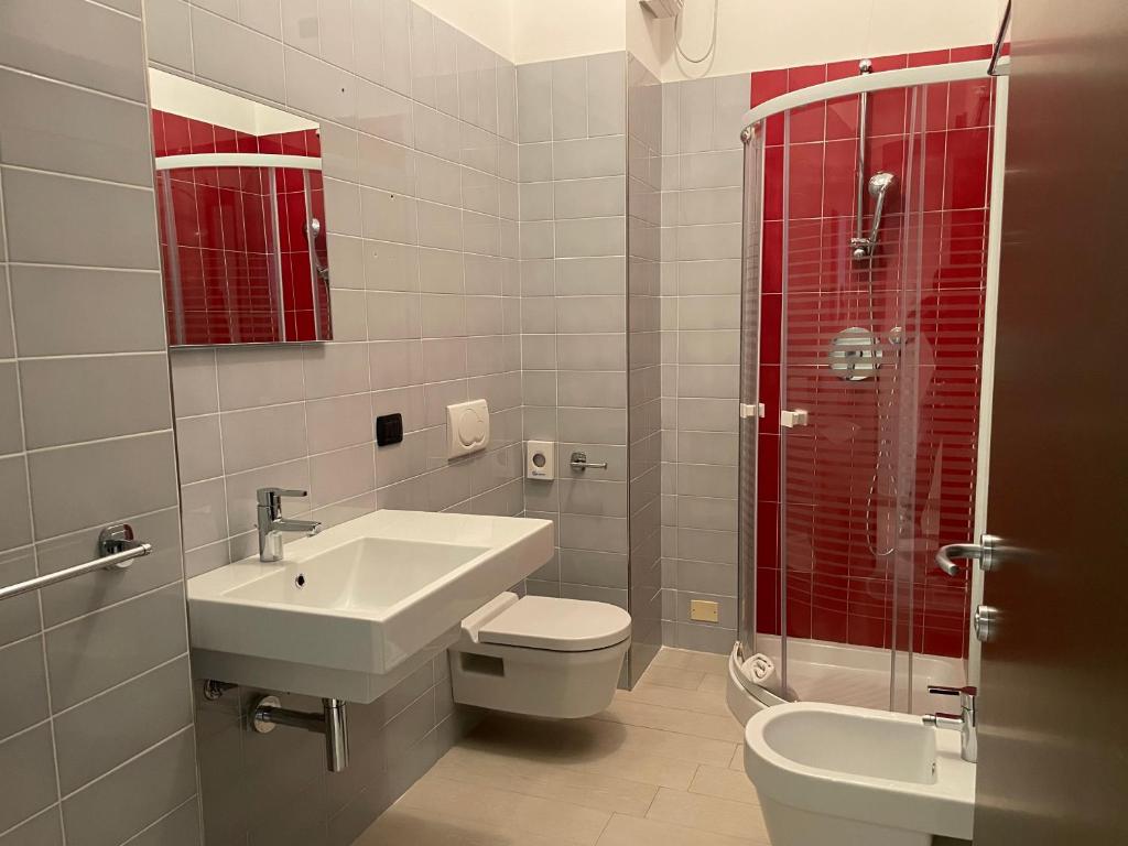 Koupelna v ubytování Maestrale Resort Hotel - Grosseto