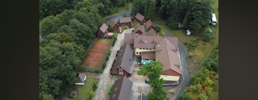 Letecký snímek ubytování Chaty ve Ski-relax Avalanche Dolní Moravice