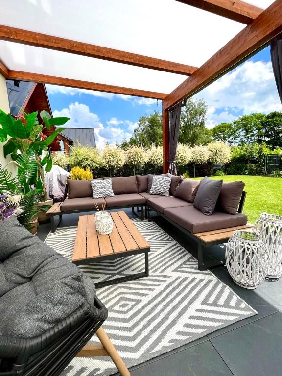 Całoroczny Domek Hampton Lubniewice, jezioro, jacuzzi - Villa 3 Chambres
