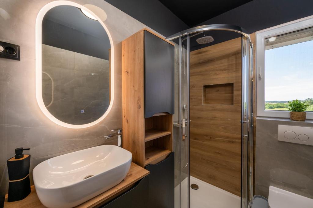 Kúpeľňa v ubytovaní M&A - Pula Luxury apartment